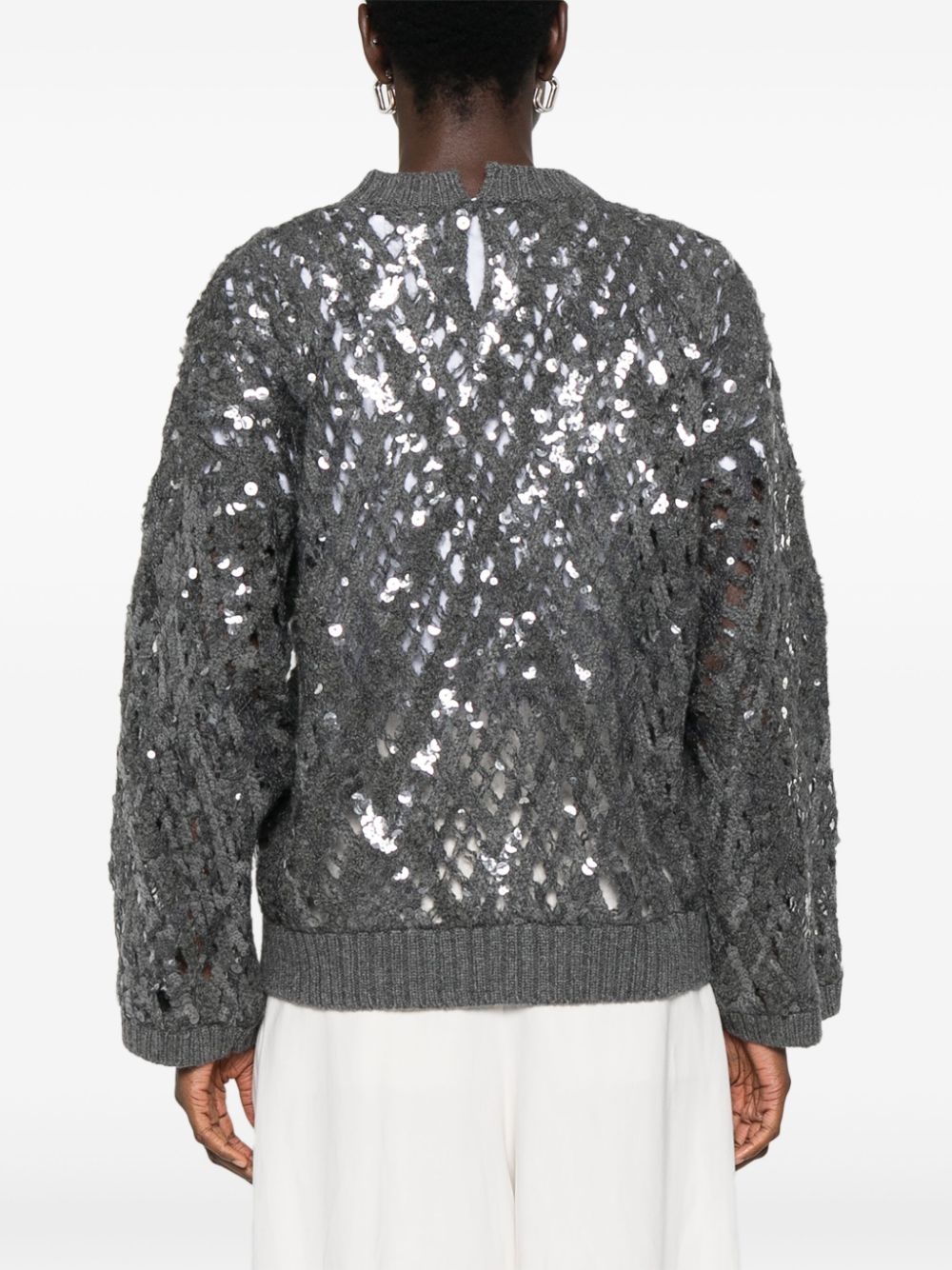 Brunello Cucinelli sequined sweater Women