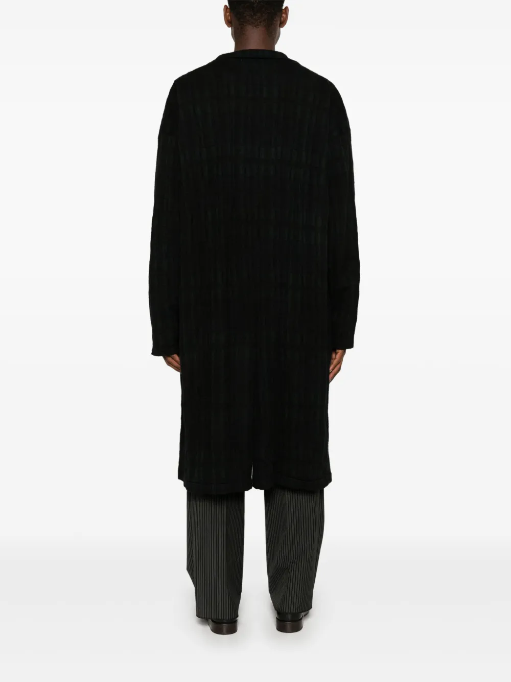 Yohji Yamamoto Jas met drie knopen Zwart