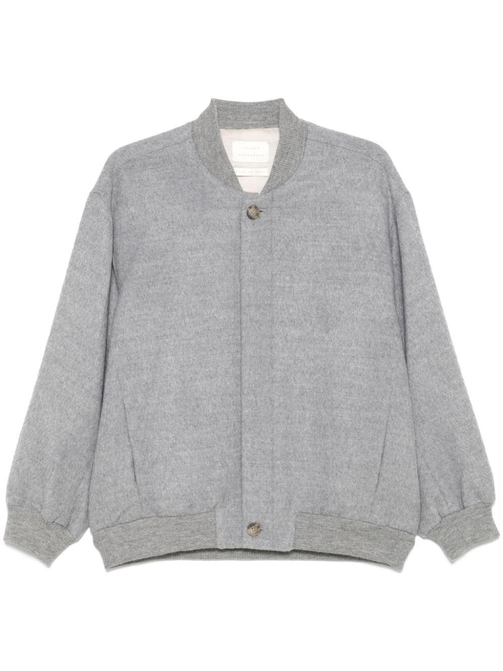 Lauren Manoogian brushed-finish bomber jacket - Grey