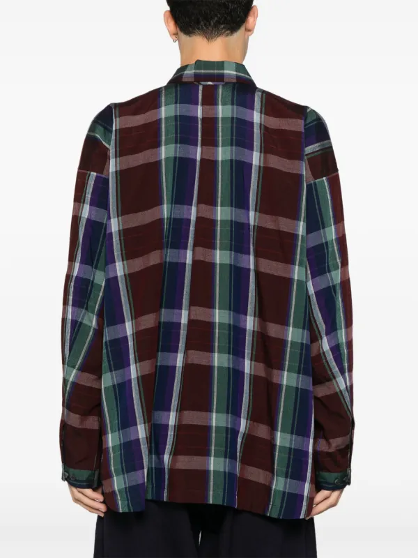 Jan Jan Van Essche Madras-check Shirt | Blue | FARFETCH