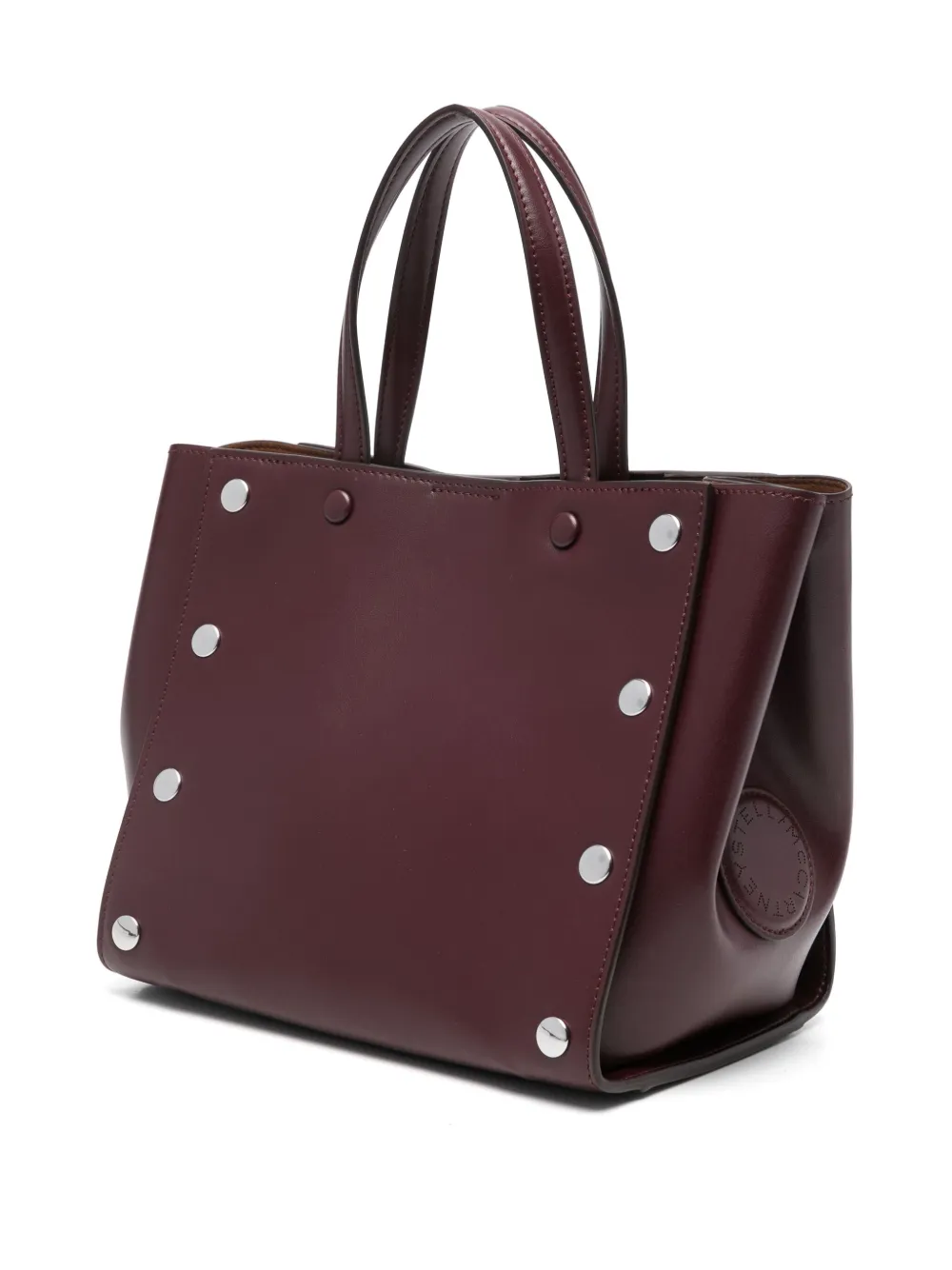 Stella McCartney Stella Studs kleine shopper Paars