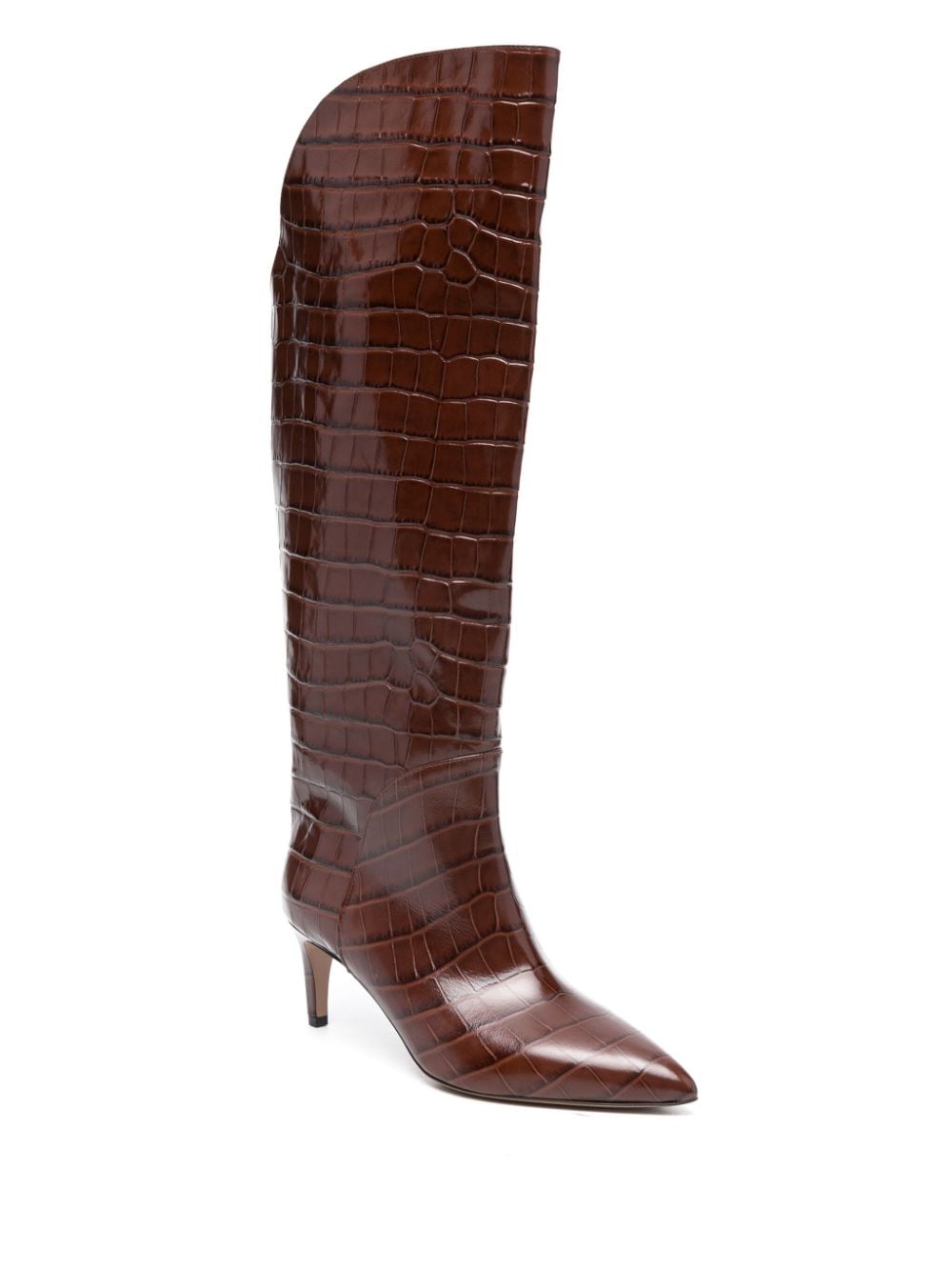 Shop Paris Texas Gaia 60mm Boots In Brown