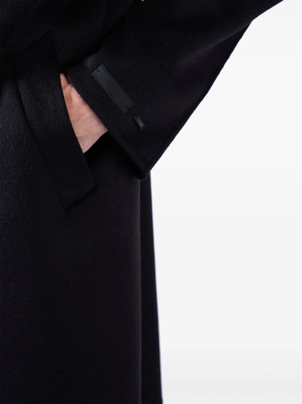 Prada single-breasted Wool Coat | Black | FARFETCH