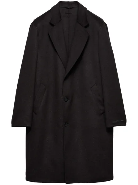 Prada single-breasted wool coat