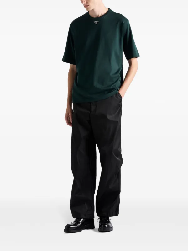 Prada ロゴ Tシャツ | グリーン | FARFETCH JP