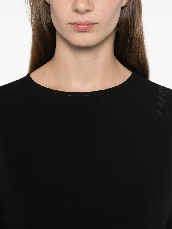 ワンピース MARNI Black Cady Dress Marni Cady Midi Dress | Black | FARFETCH CA