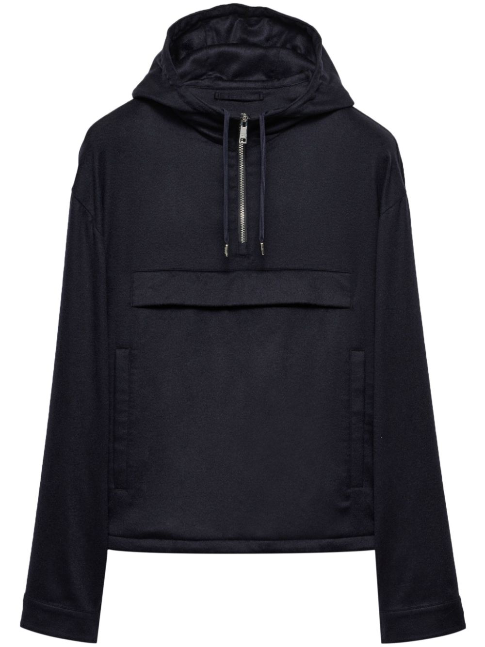 Prada Kasjmier hoodie Blauw