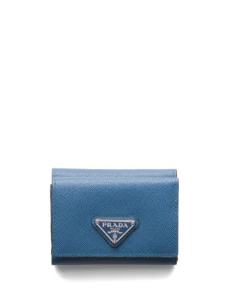 Prada 財布 | ブルー | FARFETCH JP