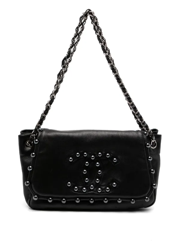 CHANEL Pre-Owned 2008 ココマーク フラップ ショルダーバッグ