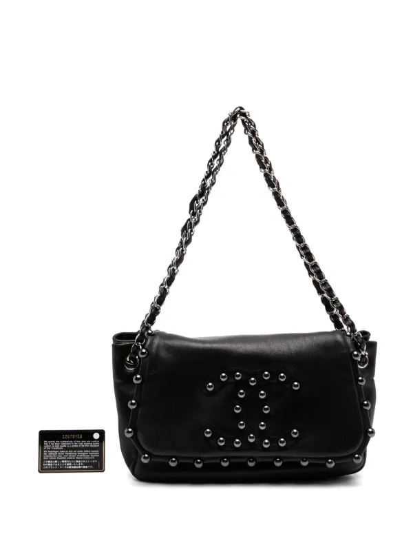CHANEL Pre-Owned 2008 ココマーク フラップ ショルダーバッグ