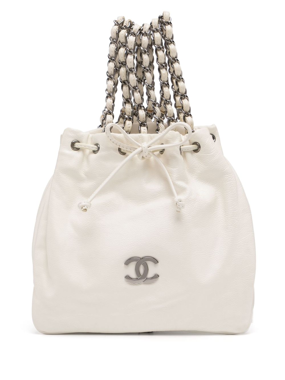 CHANEL 2007 twin-chain mini tote bag Women