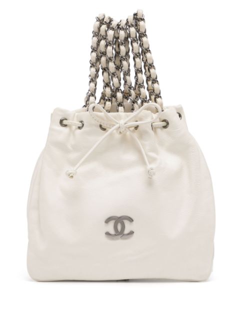 CHANEL 2007 twin-chain mini tote bag Women