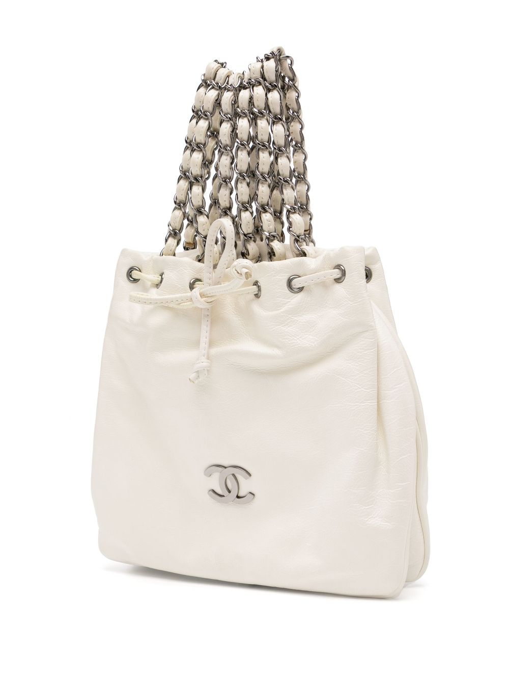 CHANEL 2007 twin-chain mini tote bag Women