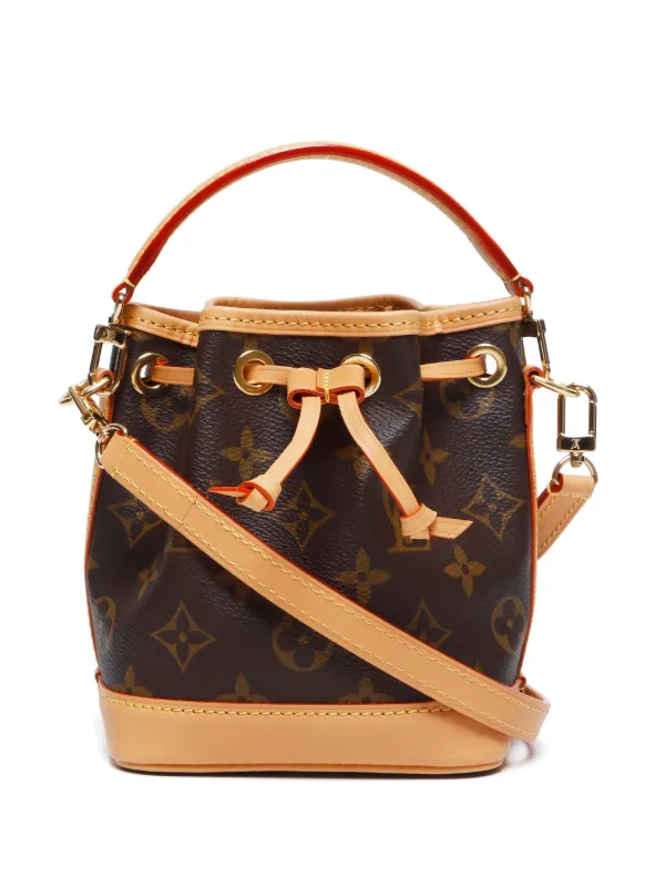 Louis Vuitton Pre Owned Noe Kleine Tas Bruin FARFETCH NL