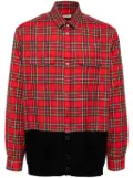 Undercover checked shirt - Red