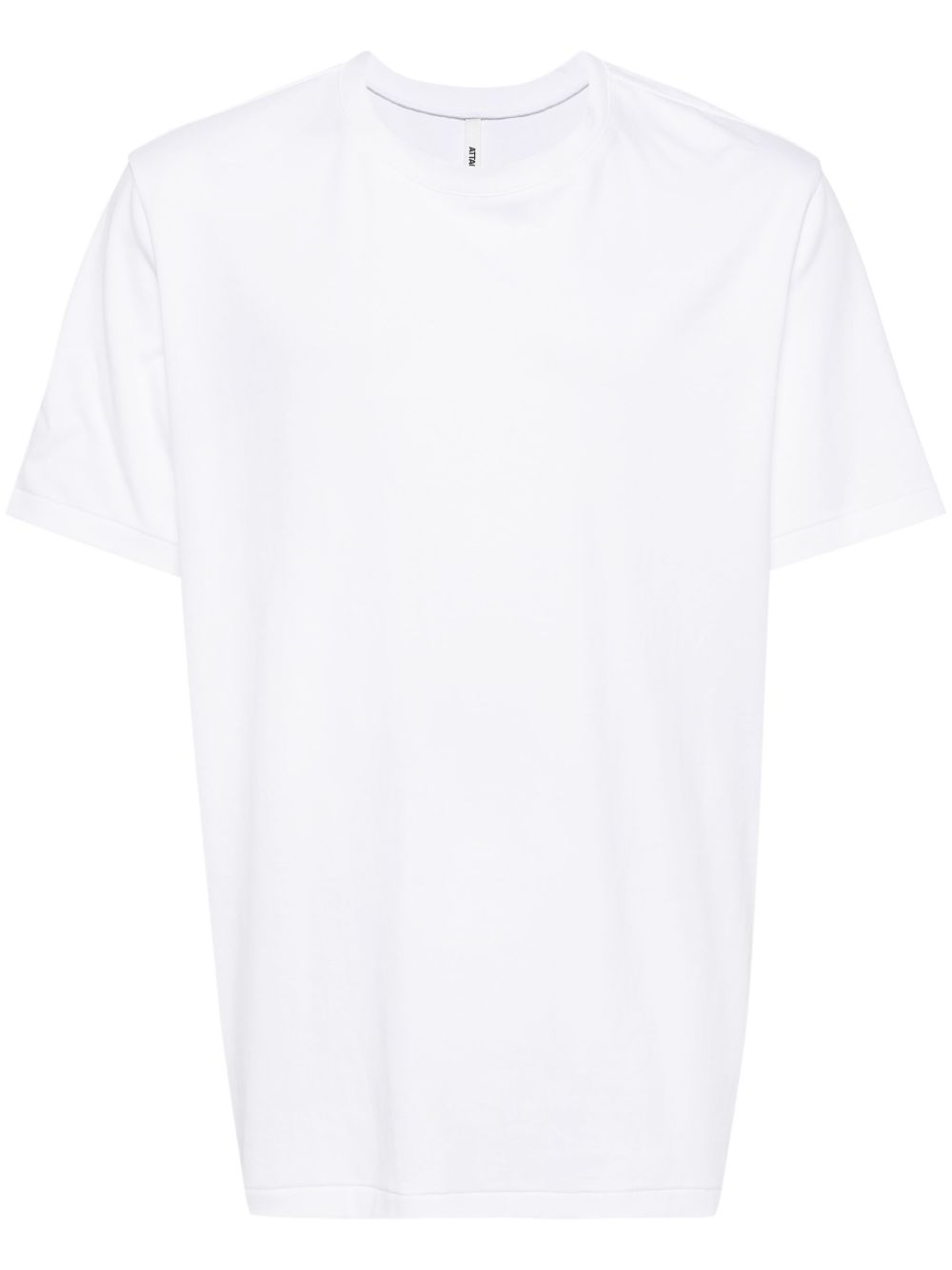 Attachment cotton T-shirt - White