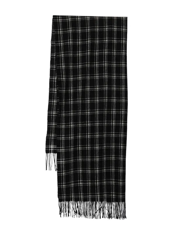 小物 Brushed Scarf / CHECKED BLACK 25584805_55778447_600.jpg