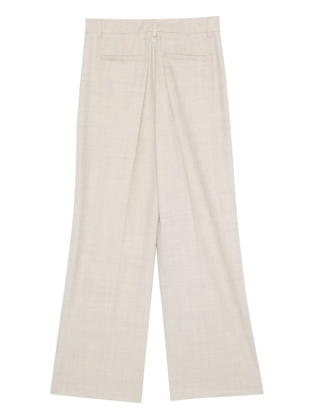 Lorena Antoniazzi mélange trousers - Beige