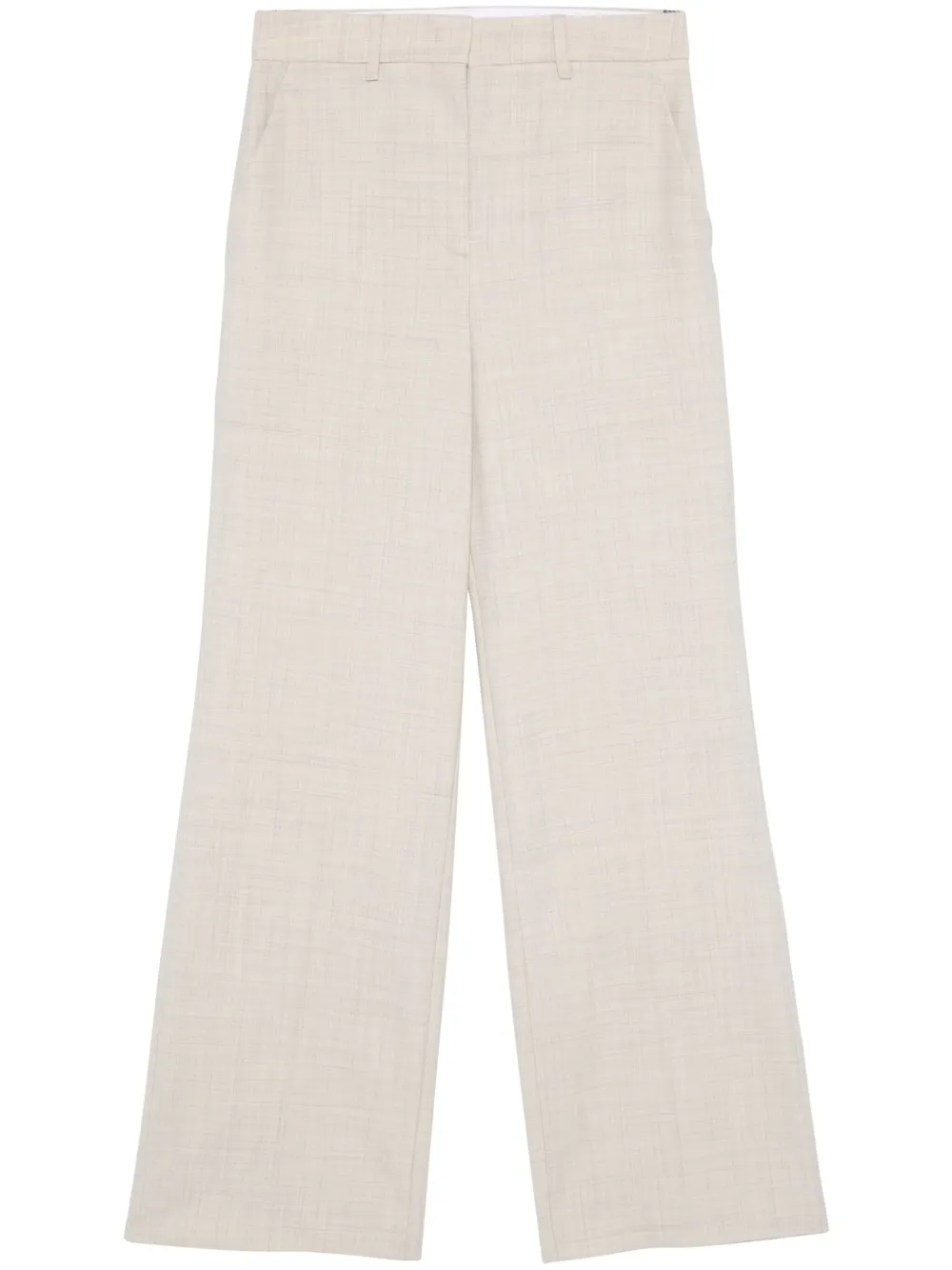 Lorena Antoniazzi Gemêleerde broek Beige