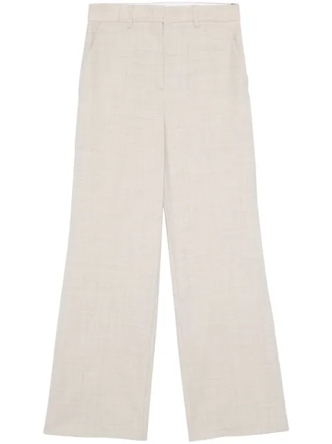 Lorena Antoniazzi mélange trousers
