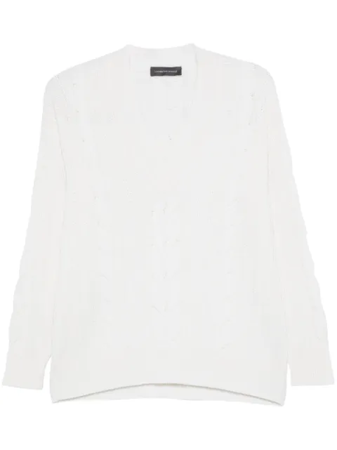 Lorena Antoniazzi cable-knit sweater