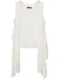 Undercover panelled vest - Neutrals