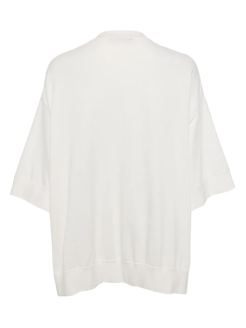 Undercover graphic print short sleeves blouse - Beige