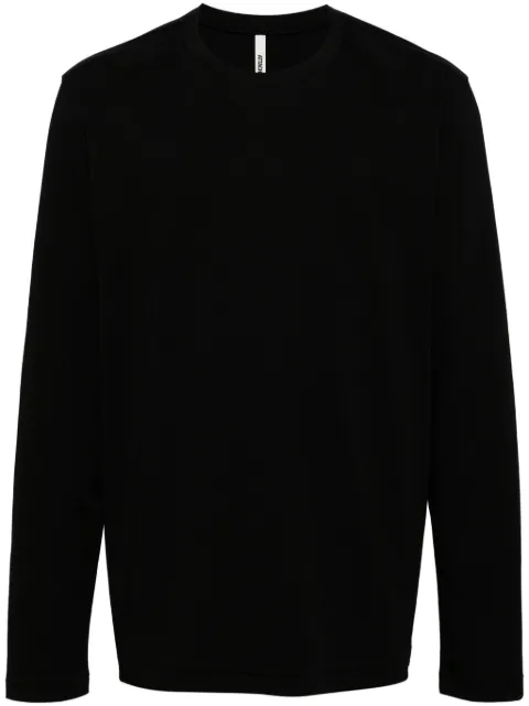 Attachment long-sleeved cotton T-shirt