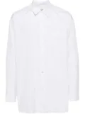 Attachment cotton shirt - White