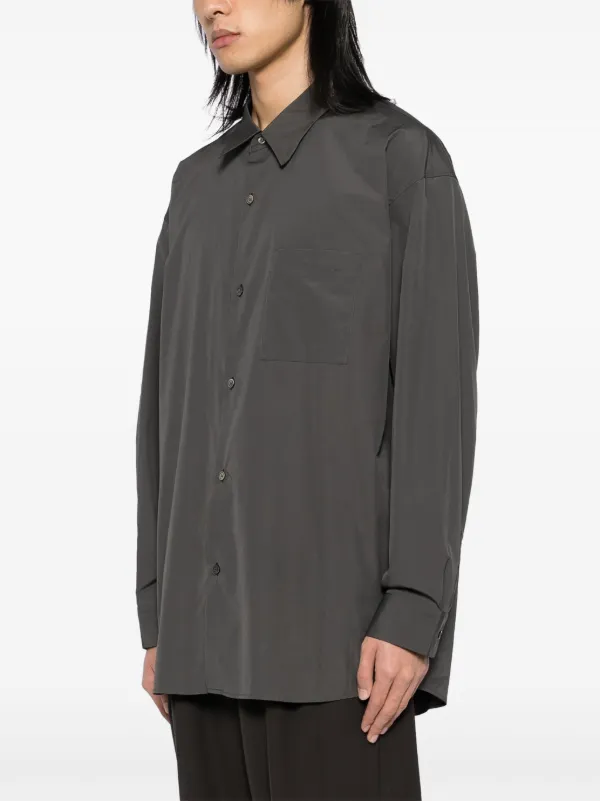 Attachment コットン シャツ | グレー | FARFETCH JP