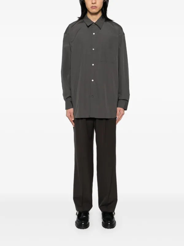 Attachment コットン シャツ | グレー | FARFETCH JP