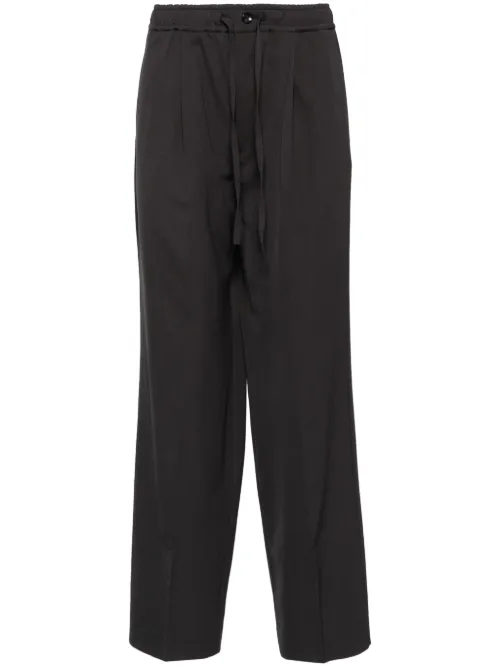 Pantalon en laine à lien de resserrage - Attachment - Modalova