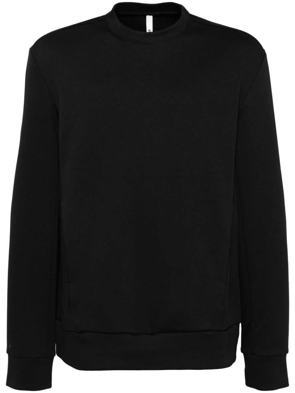 Attachment cotton hoodie - Black