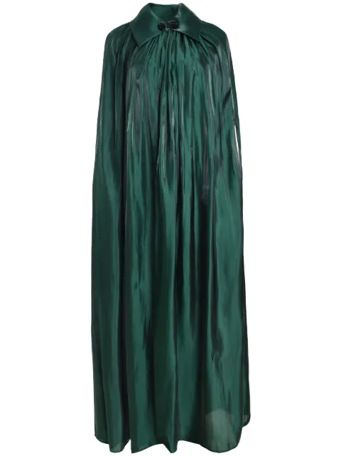 Baruni pleated cape