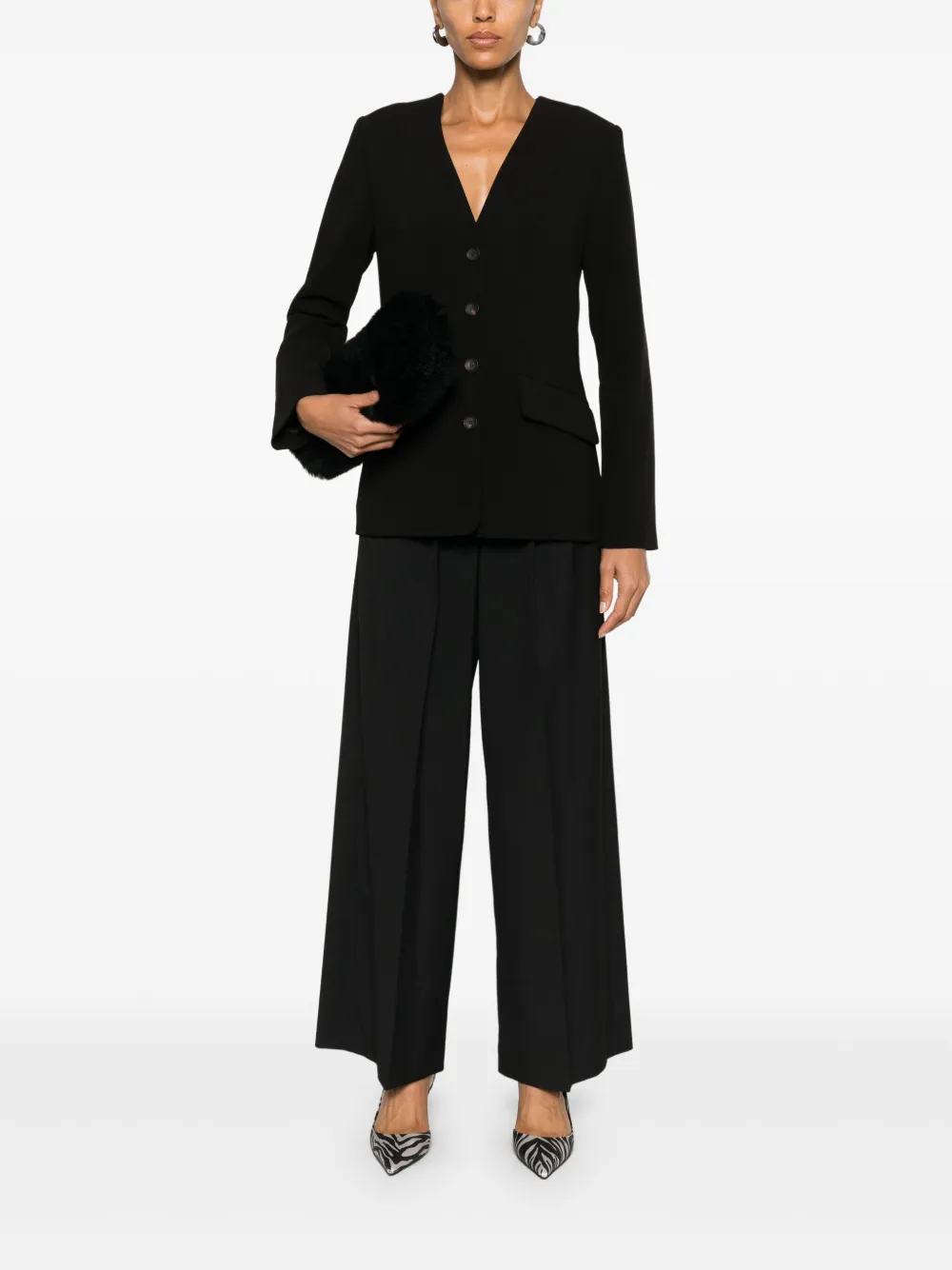 By Malene Birger Rilane blazer Zwart