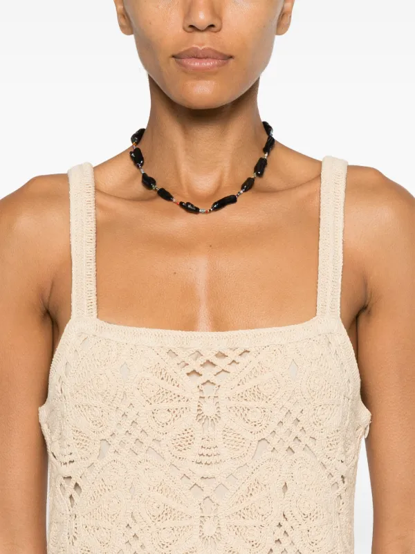 By Malene Birger Falla Mini Dress | Neutrals | FARFETCH