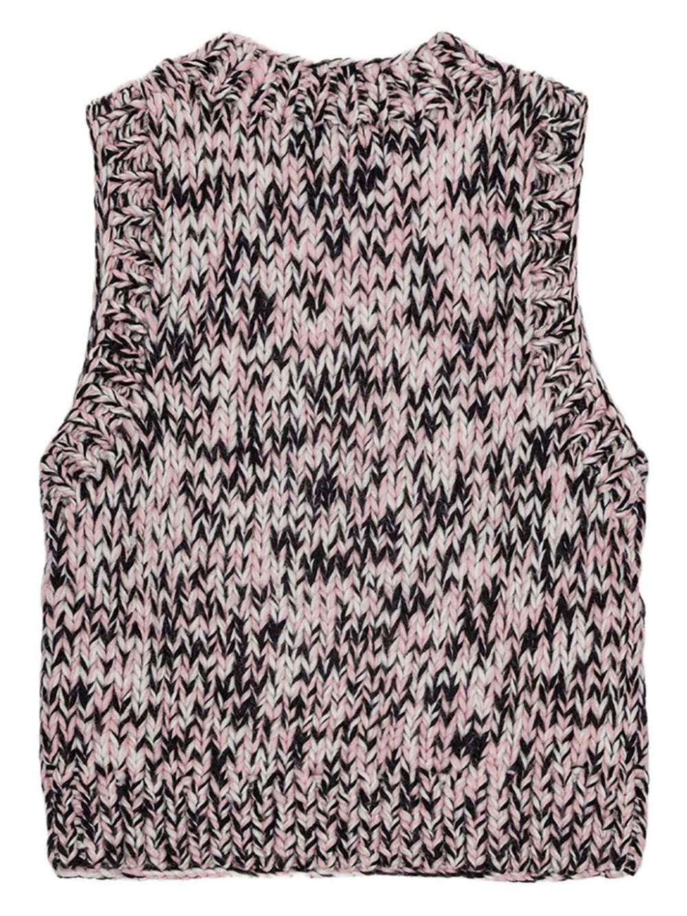 GANNI embroidered sleeveless vest Women