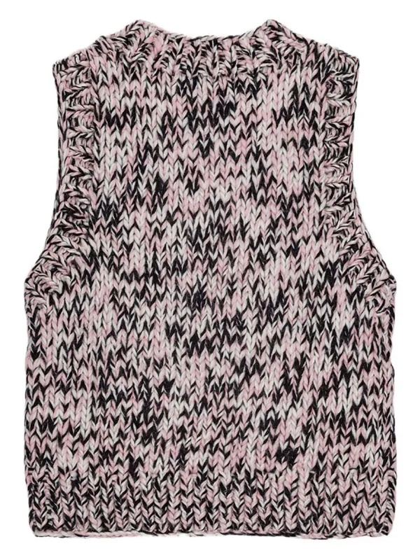 GANNI ガニー　ノースリーブ 楽天市場】GANNI ガニー ブラウス 3D Jacquard Sleeveless