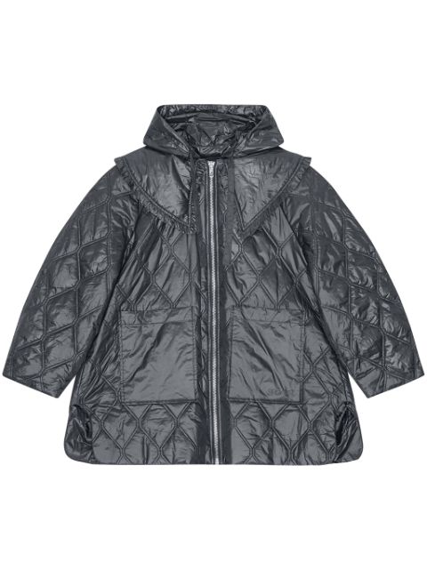 GANNI quilted puffer jacket Women