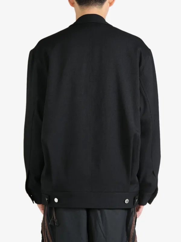 Song For The Mute Bomber Jacket | Black | FARFETCH 
