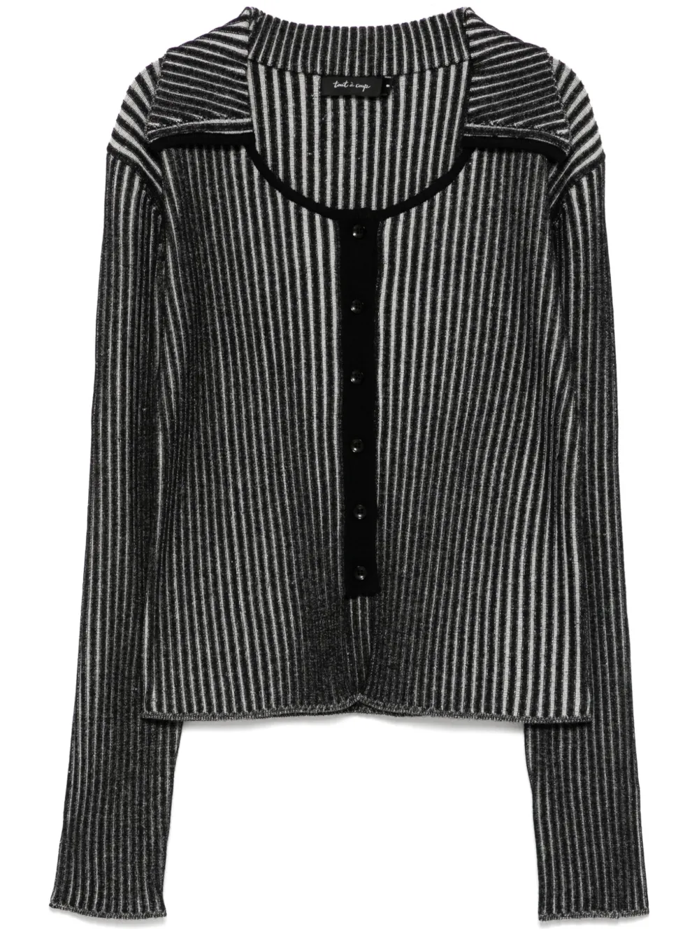 cutout knitted top