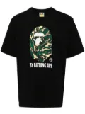 A BATHING APE® logo-print T-shirt - Black