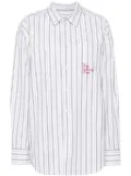 BAPY BY *A BATHING APE® vertical-stripe shirt - White