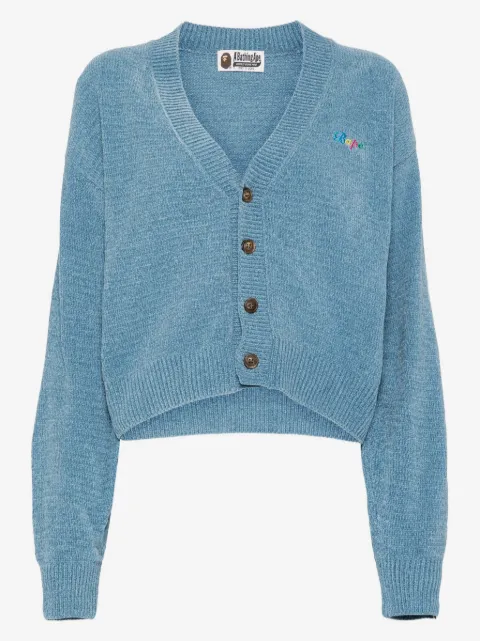 A BATHING APE® Cardigan con ricamo