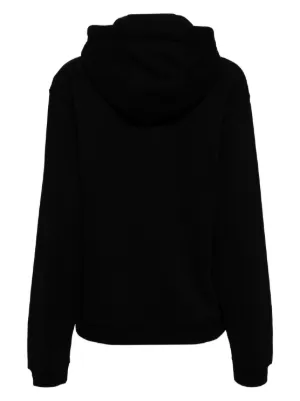 ★ADERERROR★ Portrait logo hoodie Noir Black Distressed Logo Hoodie by ADER error on Sale