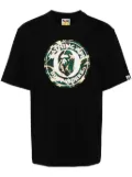 A BATHING APE® busy works logo T-shirt - Black