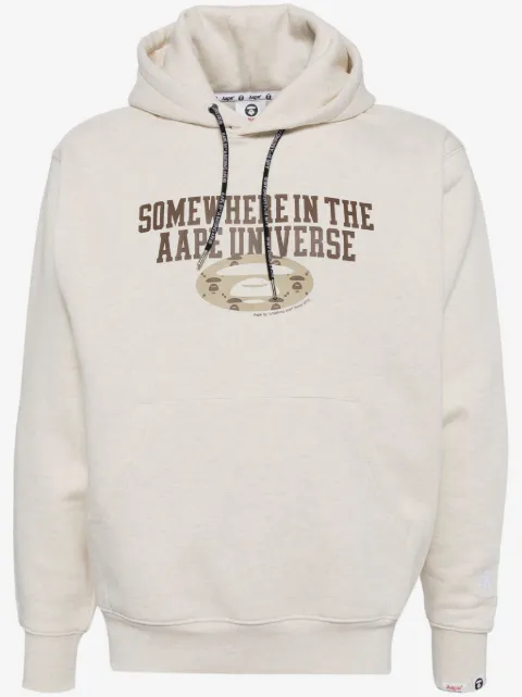 AAPE BY *A BATHING APE® logo-print hoodie