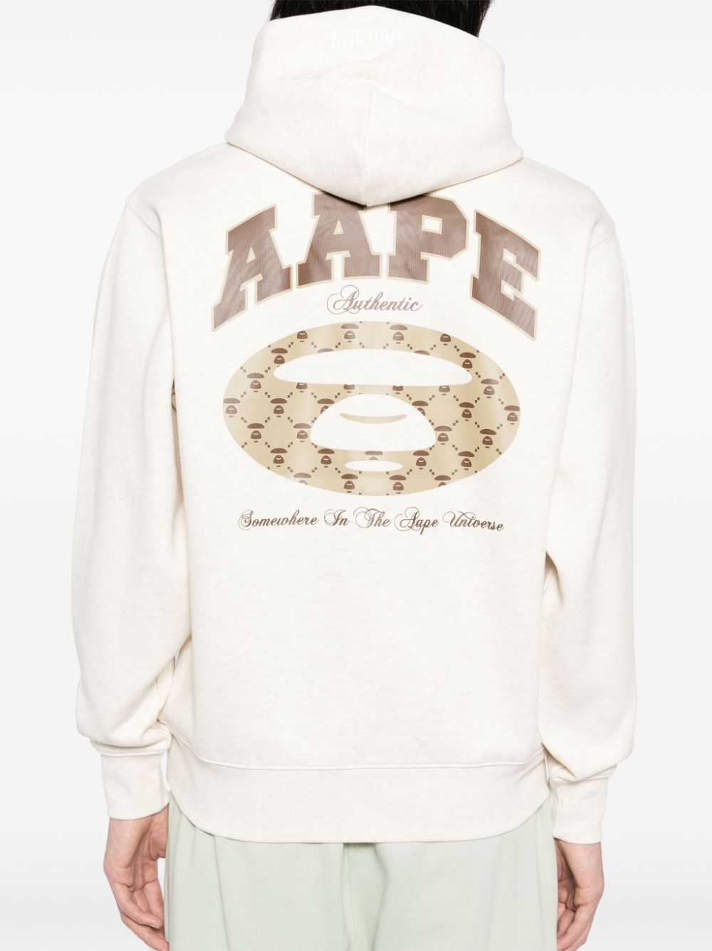 AAPE BY *A BATHING APE logo-print hoodie Men