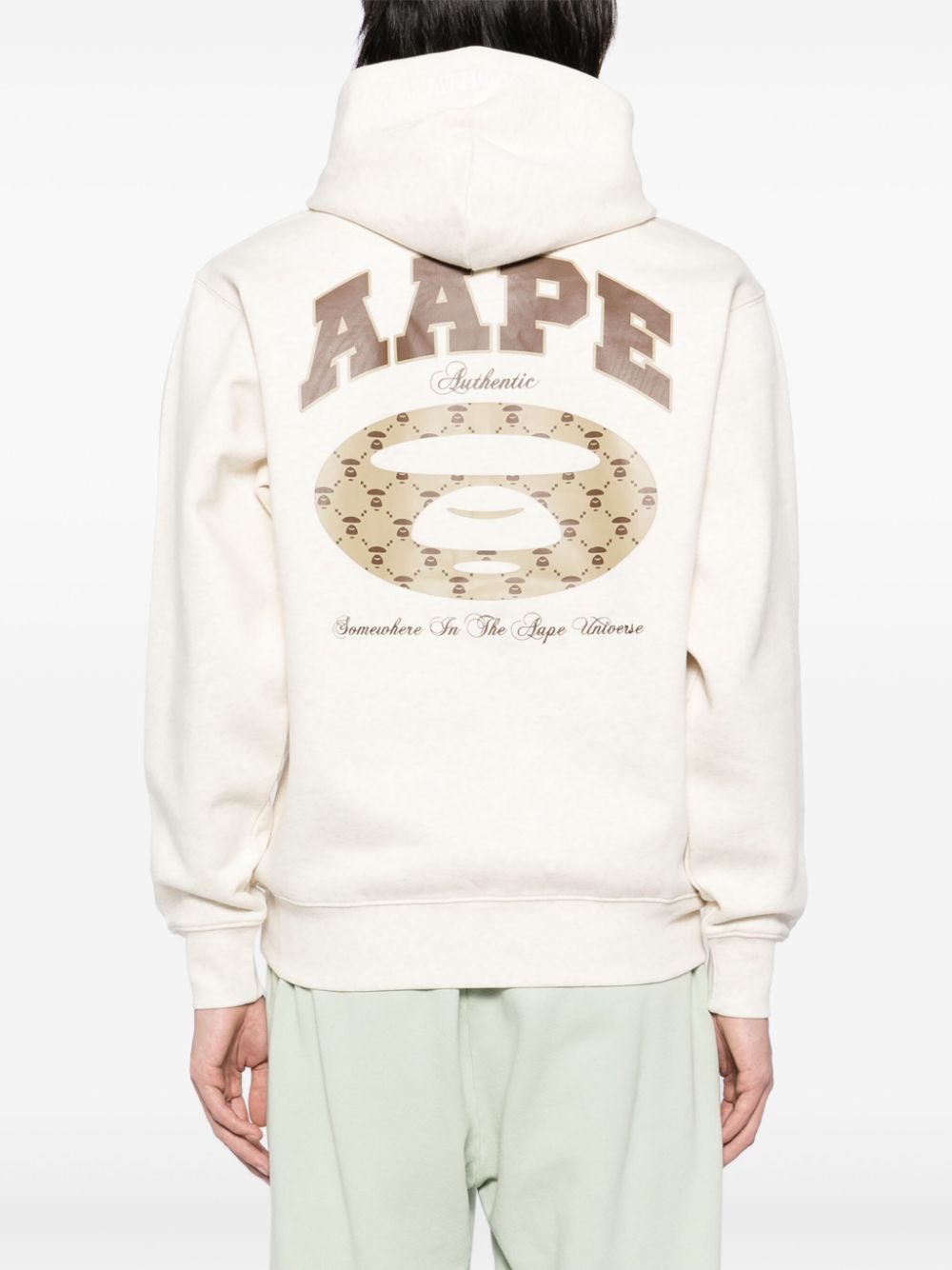 AAPE BY *A BATHING APE logo-print hoodie Men