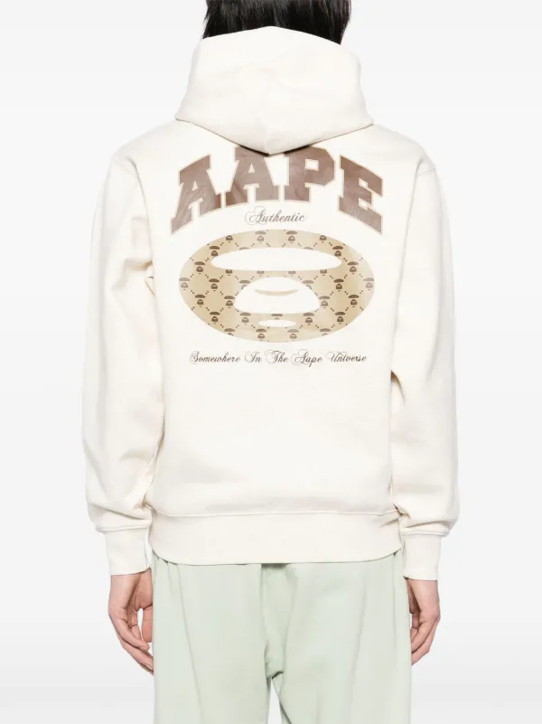 AAPE BY *A BATHING APE® ロゴ パーカー | ホワイト | FARFETCH JP